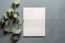 5 Flat Lay 5x7 Print Mockups