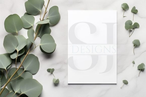 Eucalyptus Mockups for Invitations