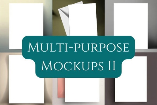 Classic Invitation Mockup Bundle II