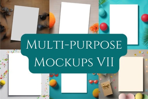 Classic Invitation Mockup Bundle VII
