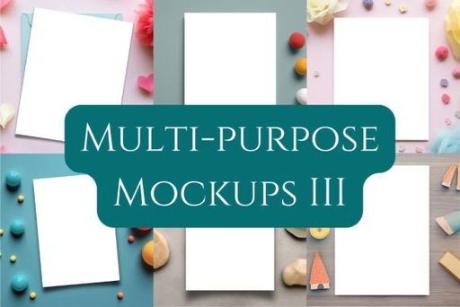 Classic Invitation Mockup Bundle III