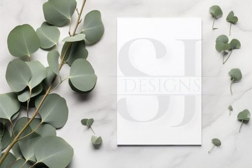 Eucalyptus Mockups for Invitations